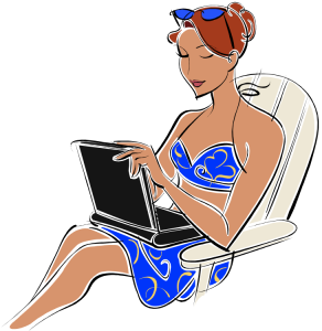 writing on vacation