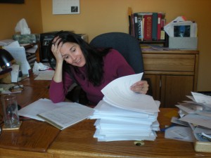 Denise reviews feedback