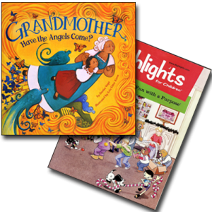 GRANDMOTHER book and HIGHLIGHTS magazine