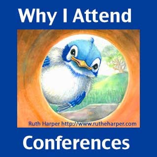 Why I Go to Writing Conferences