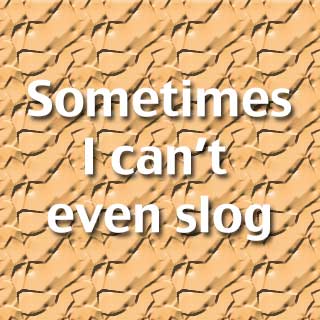 I Can’t Even Slog